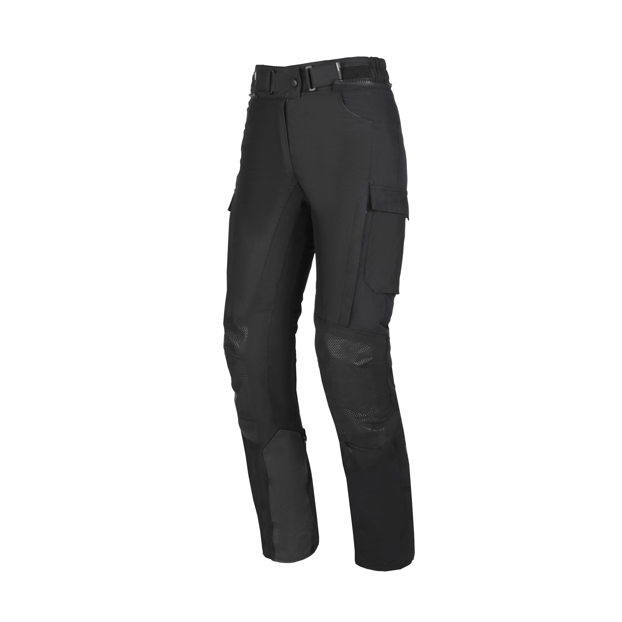 MODEKA Hydron Lady Pants, Women's textile motorcycle, Black