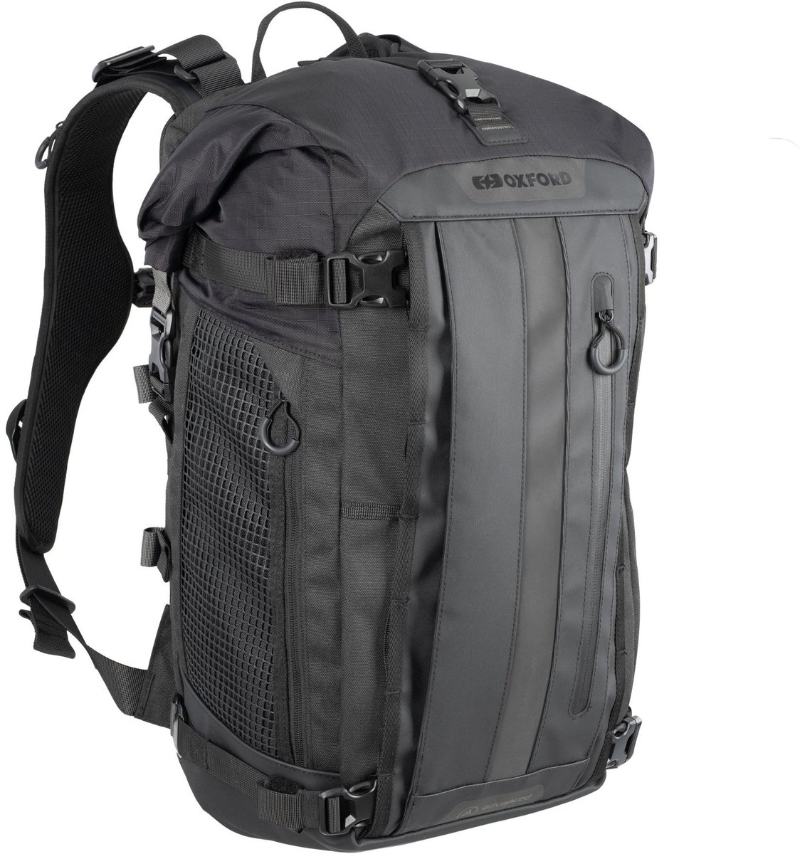 OXFORD Atlas B-20 Advanced Backpack, Motorcycle backpacks, Black