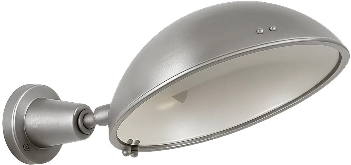 Wandleuchte Gisborne Swirl Antik Silber