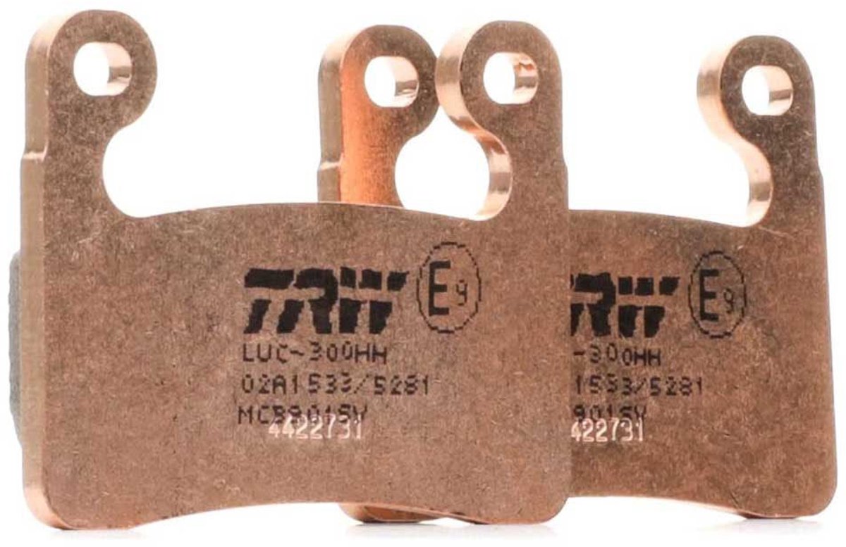 TRW Brake pads, and shoes for motorcycles, MCB901SV Sinter street