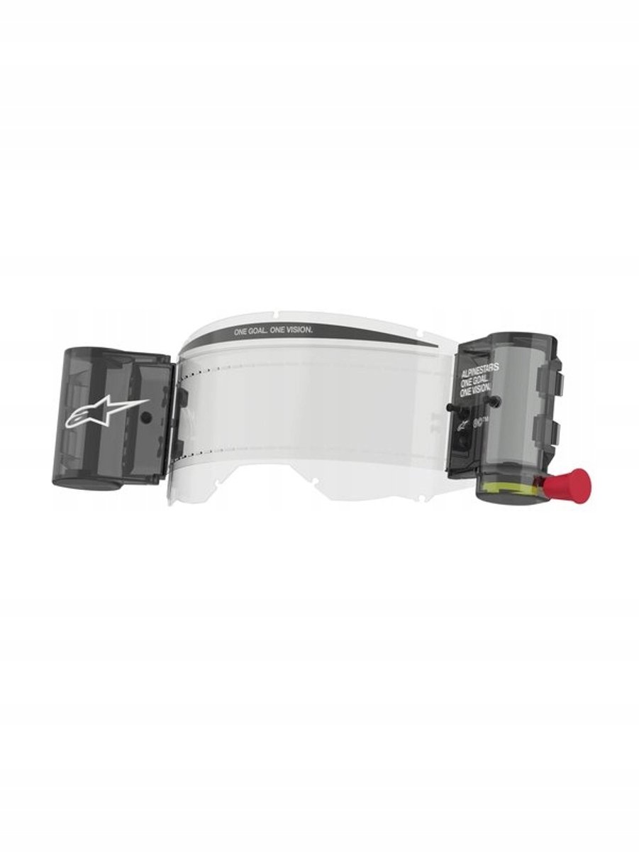 ALPINESTARS Roll-Off kit Vision 8-5-3, Motorcycle goggles and masks parts, Transparent