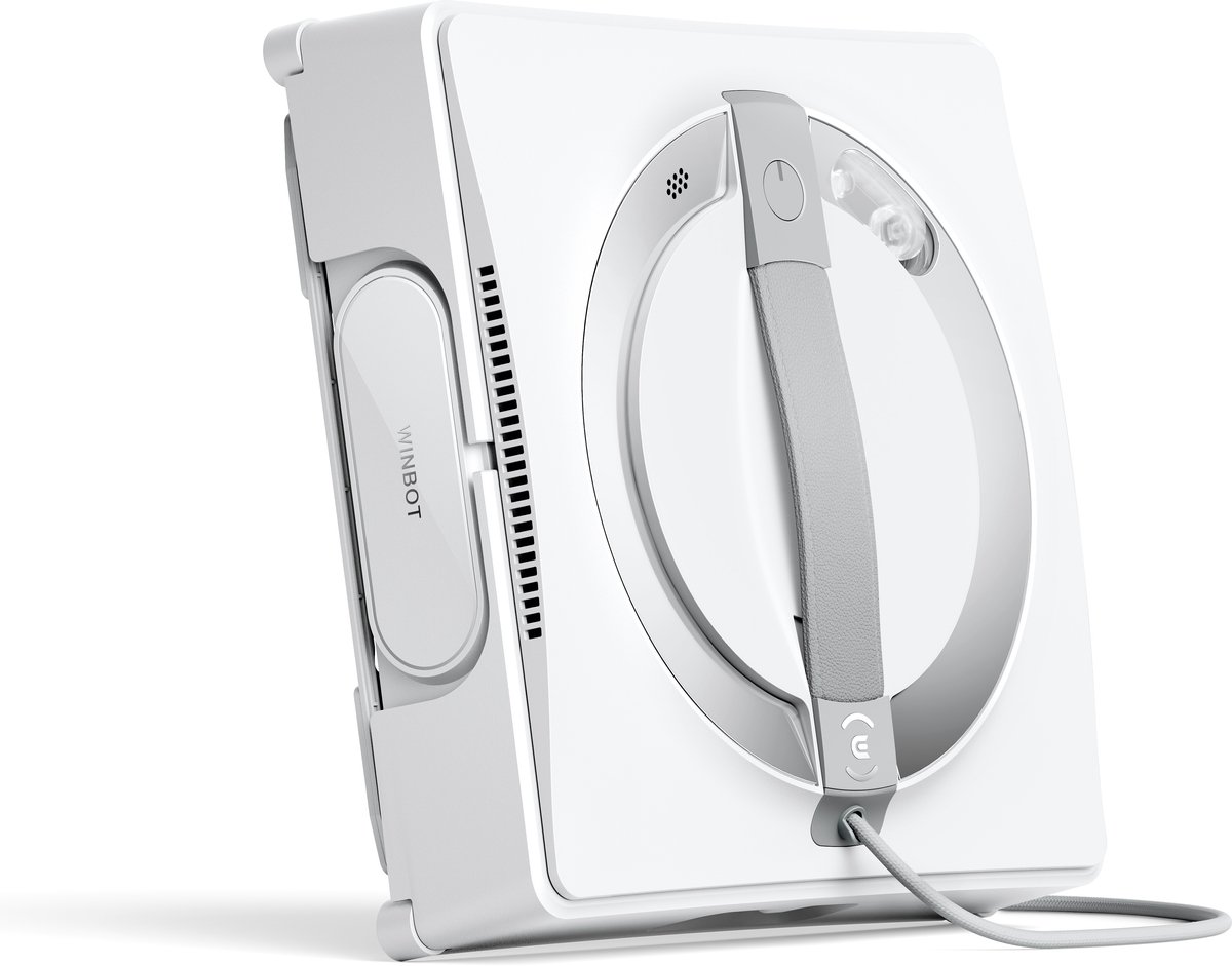 Ecovacs Winbot W2 Pro weiß | Fensterreiniger | Geräuschpegel: 63 dB | 3-Düsen Weitwinkel Zerstäubung | 10-stufiger Schutz | Intuitive App-Steuerung