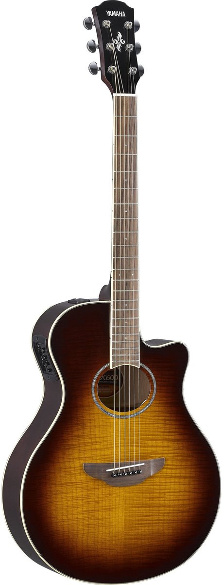 Yamaha APX-600 TBS Tobacco Brown Sunburst Akustikgitarre mit Pickup