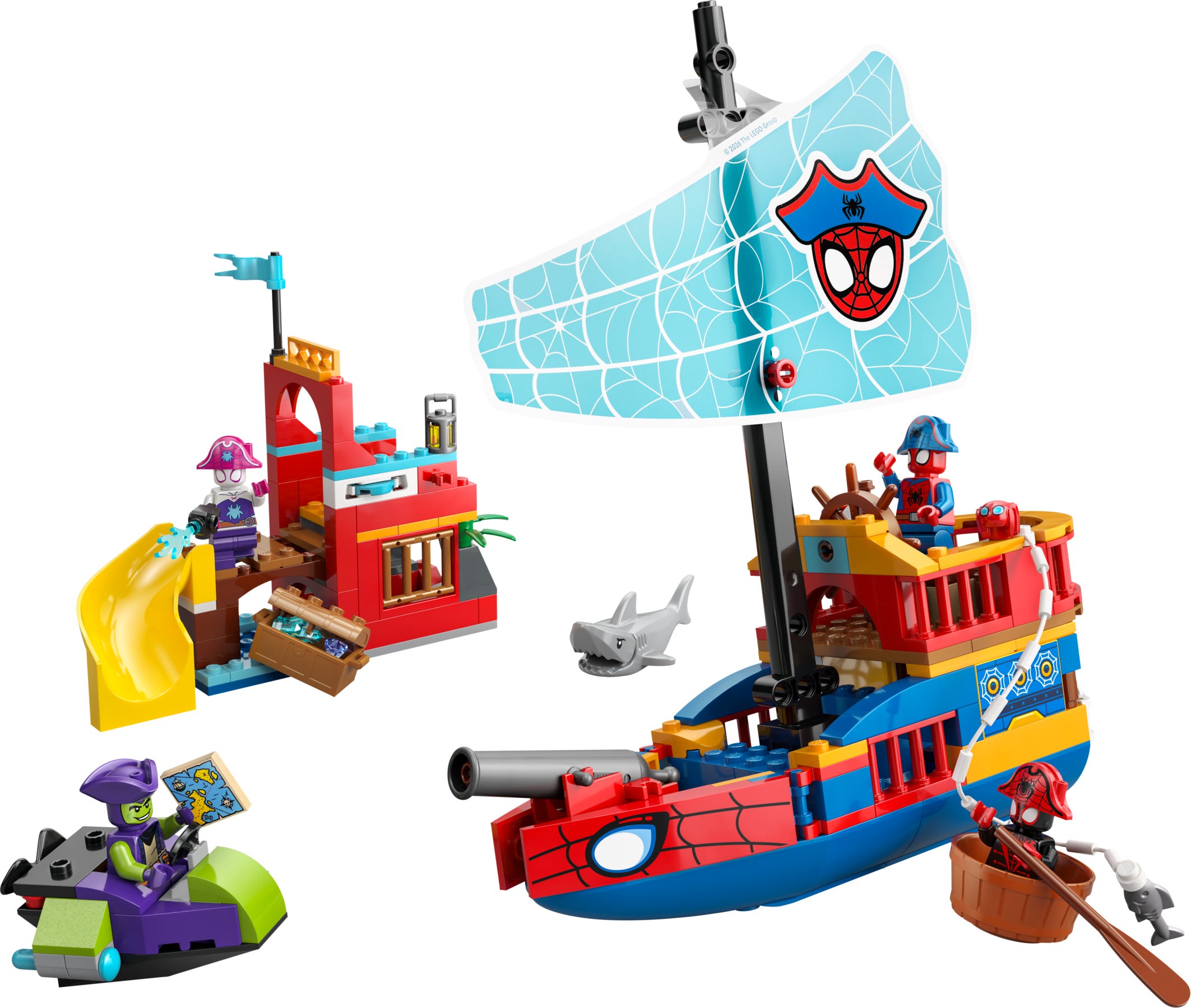 Piratenschiff von Spideys Team