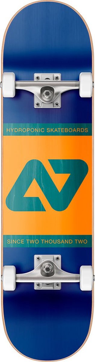 Hydroponic Block Skateboard - Navy / Orange - Navy / Orange / 7.875"- Scootworld.de