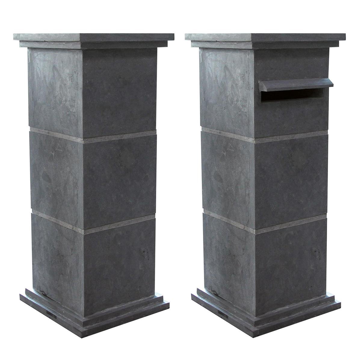 Säule & Briefkasten SET 4