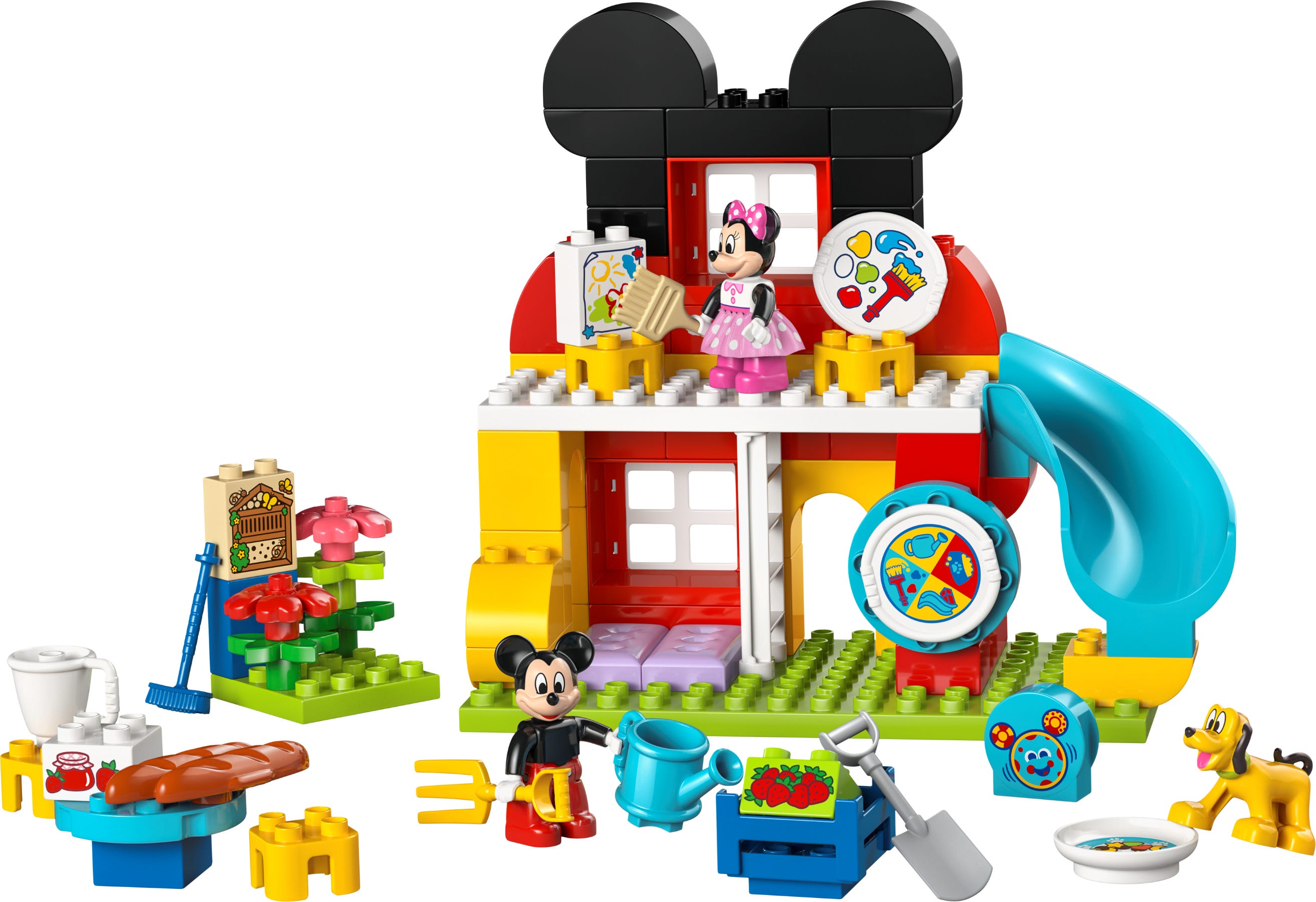 Micky Maus Wunderhaus mit Minnie und Pluto