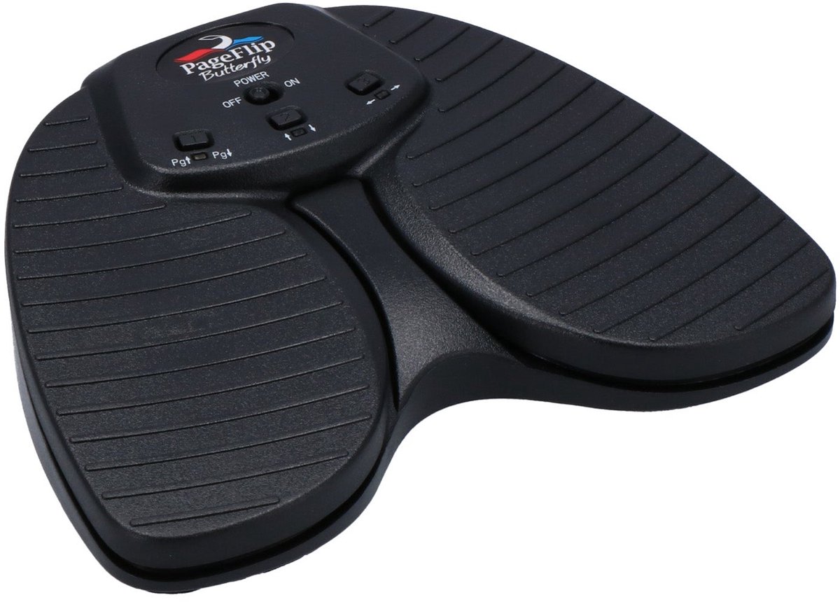 PageFlip Butterfly Bluetooth-Pedal zum Umblättern von Noten und Texten