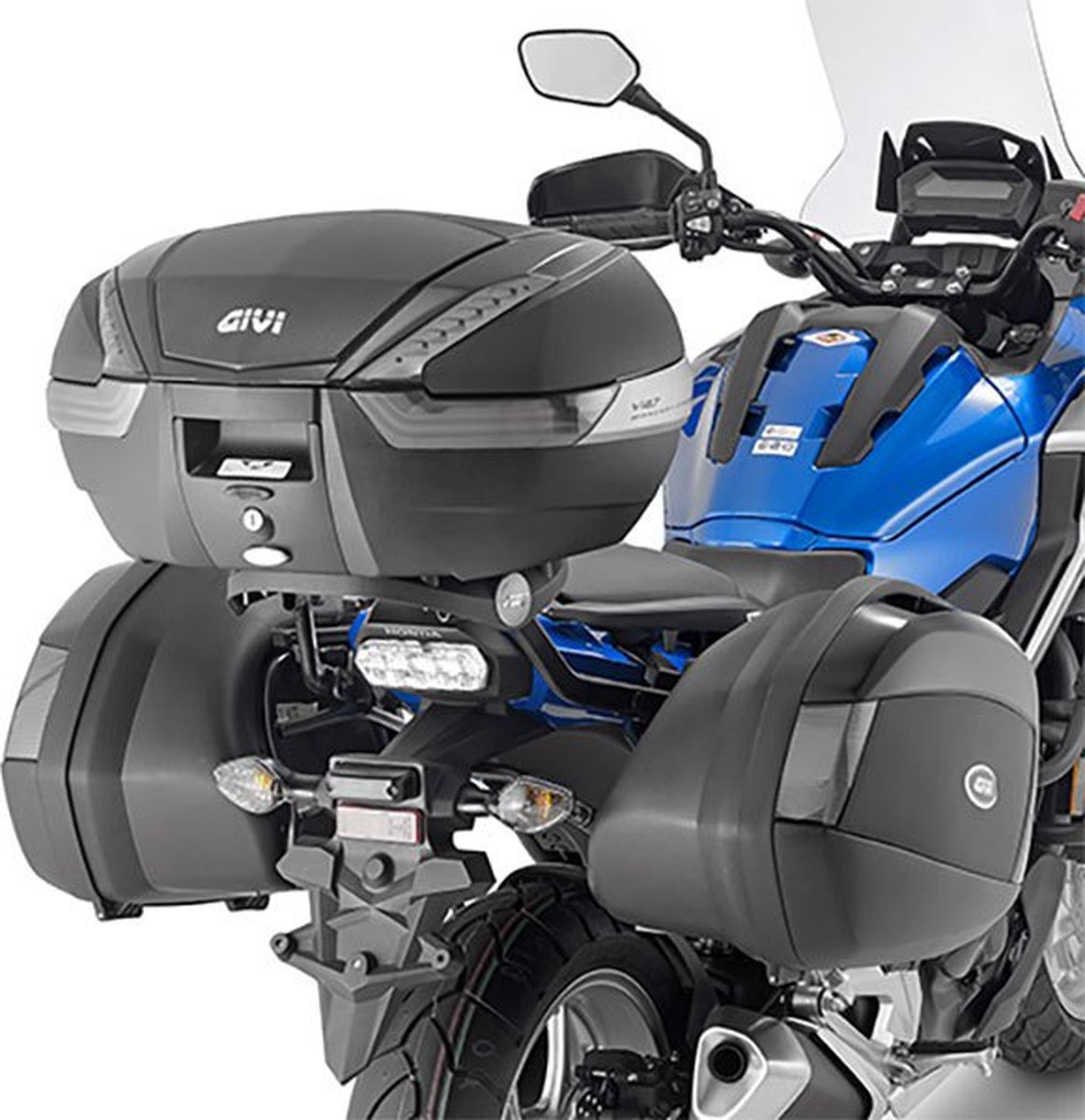 GIVI FZ Top case holder Monolock or Monokey, Motorcycle-specific luggage, 1146FZ
