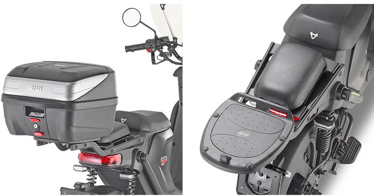 GIVI SR Monolock Top case holder, Motorcycle-specific luggage, SR8963B