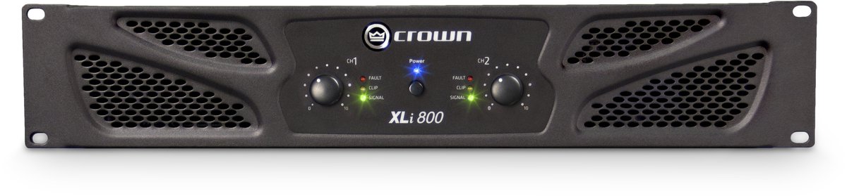 Crown XLi 800 Endstufe PA-Verstärker mit 2x 300 Watt an 4 Ohm
