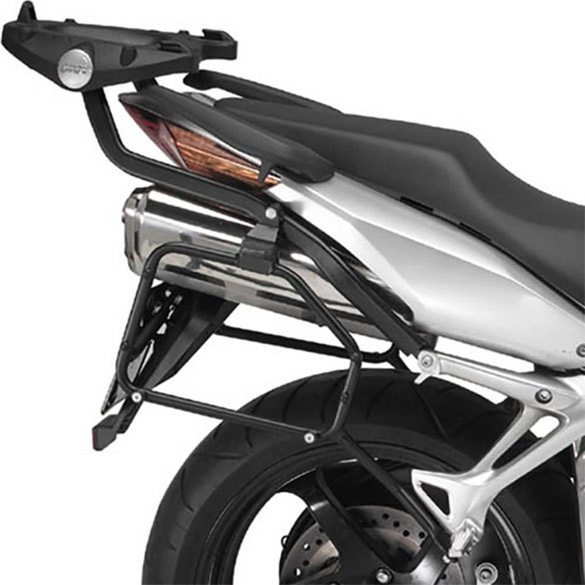 GIVI FZ Top case holder Monolock or Monokey, Motorcycle-specific luggage, 166FZ