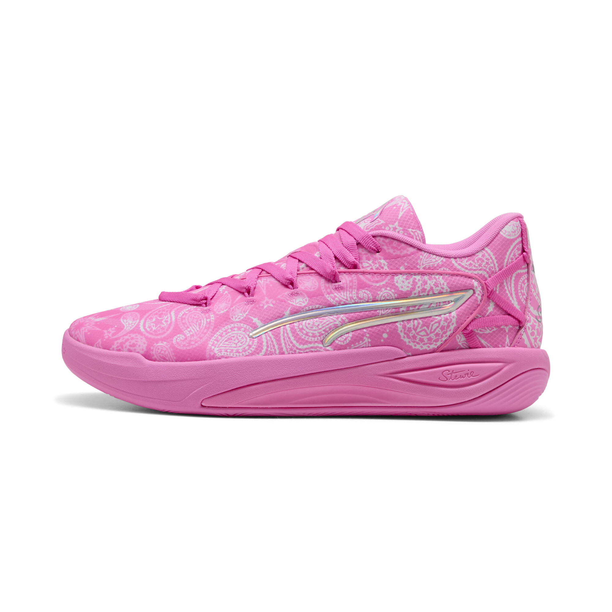 PUMA Stewie 4 ST4RZ Basketballschuhe Damen, Schuhe, Rosa, 42.5