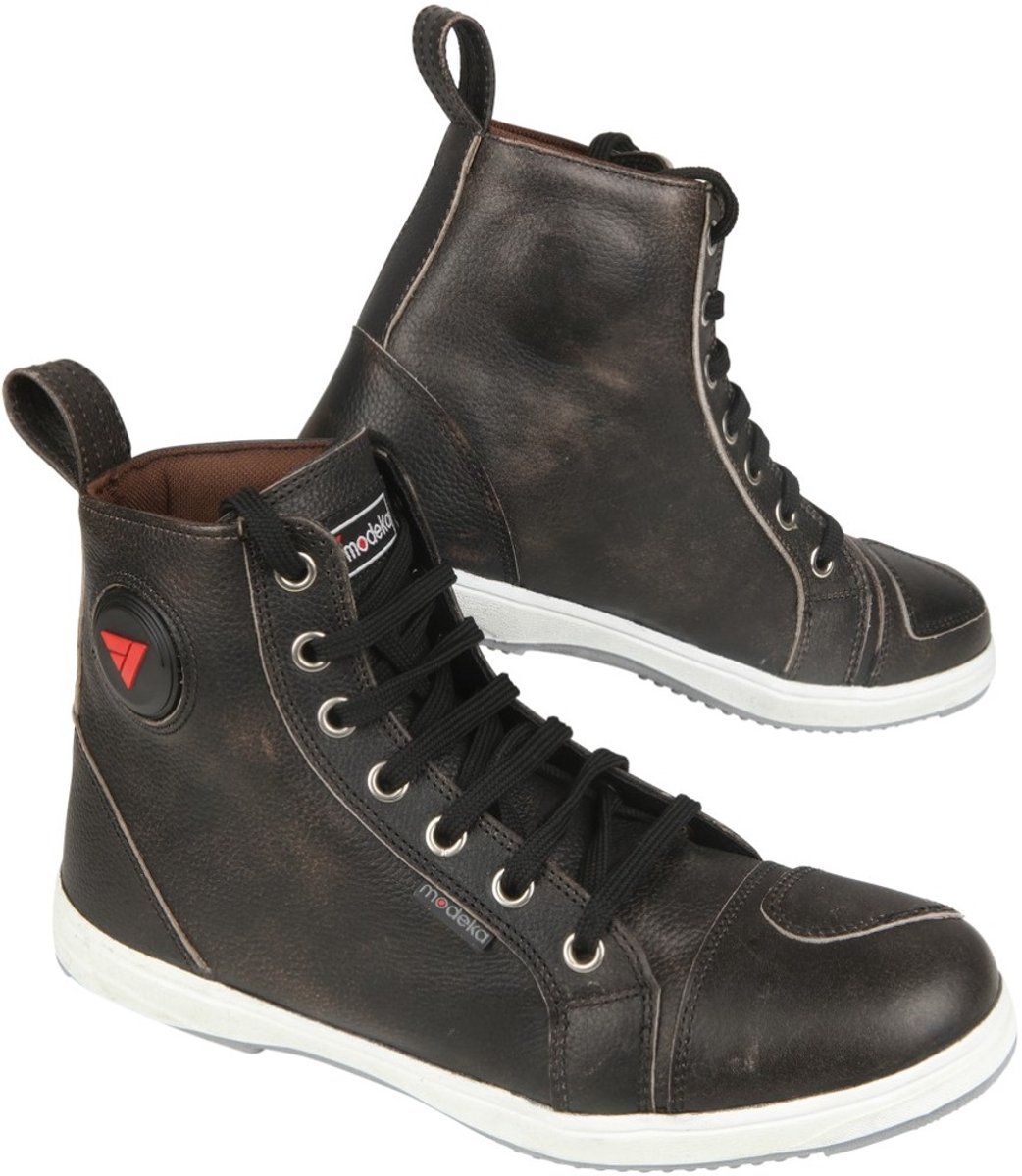 MODEKA Lane Kids, Children's motorcycle shoes, Black