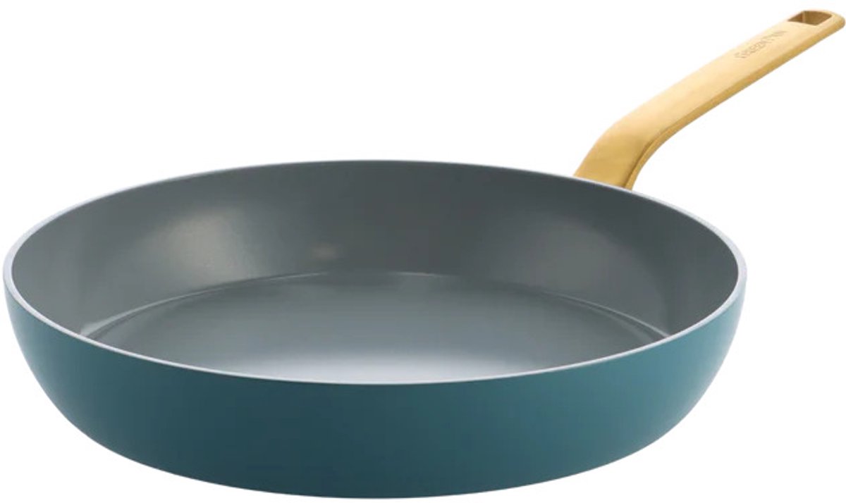 GreenPan Evolution 30 cm Blau | Bratpfanne | Nachhaltig kochen | XL-Kochfläche | PFAS-frei & robust | Spülmaschinen & Backofengeeignet | alle Herdarten
