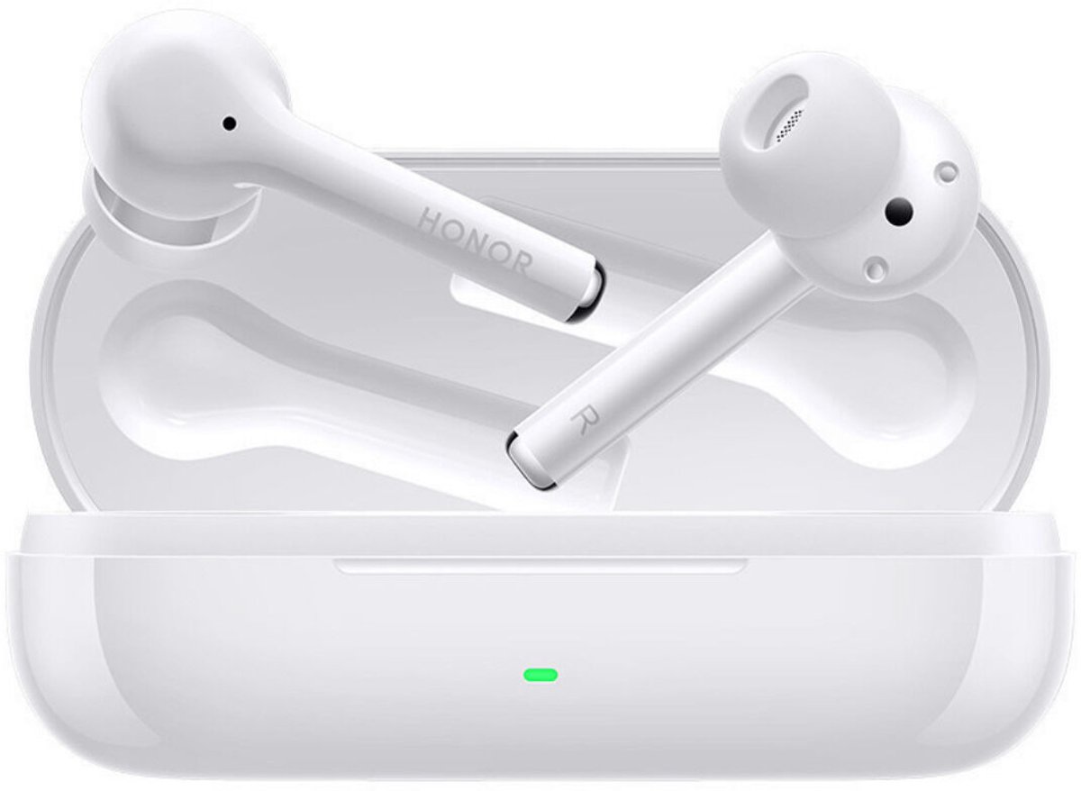 Honor Magic Earbuds | In-Ear Kopfhörer Weiß | Active Noise Cancelling | Bluetooth 5.0 | Top Geräuschdämmung, Klarer Klang | Top Maximallautstärke
