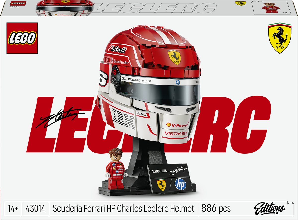 Scuderia Ferrari HP Charles Leclerc Helm