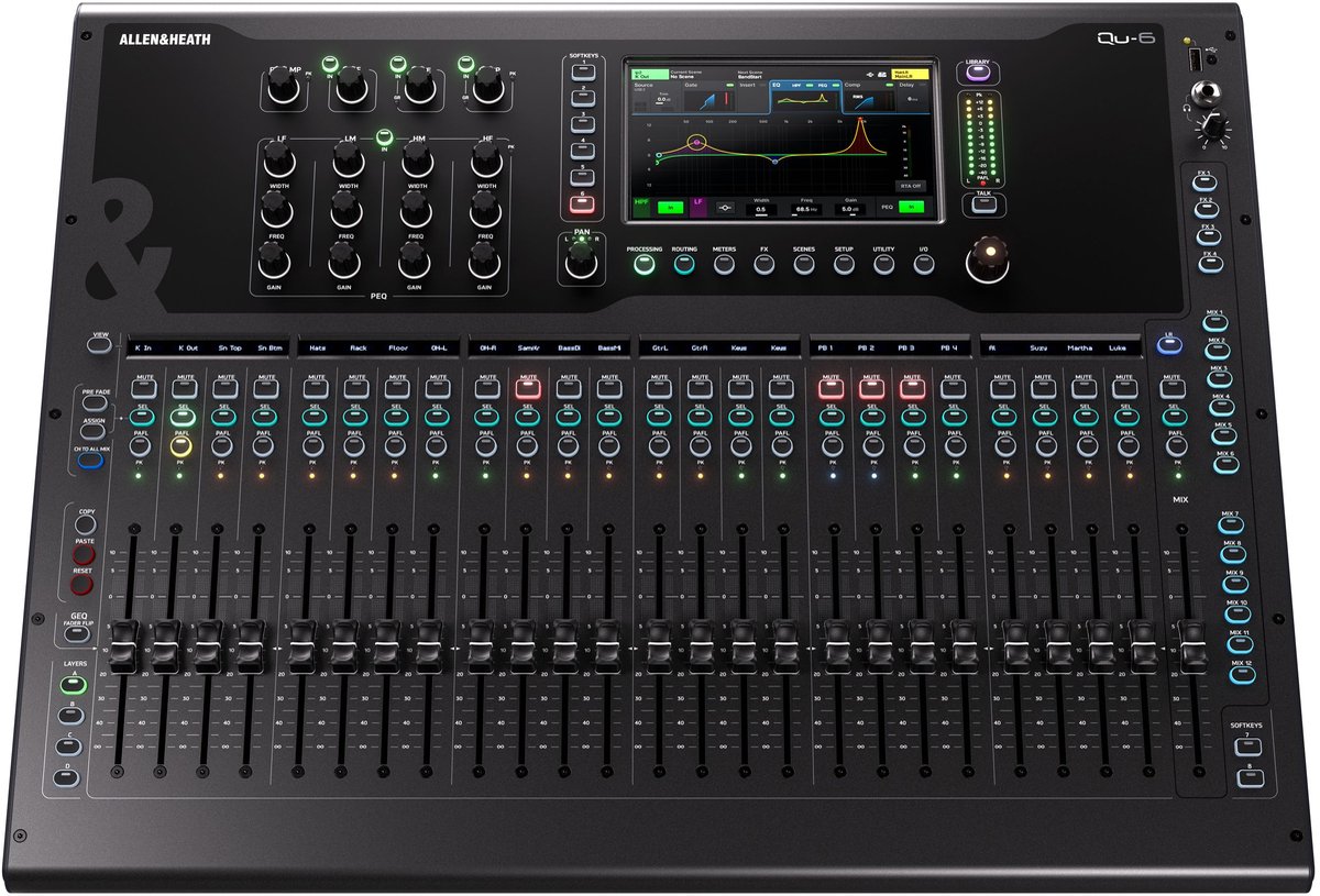 Allen & Heath QU-6 38-Kanal Digitalmixer