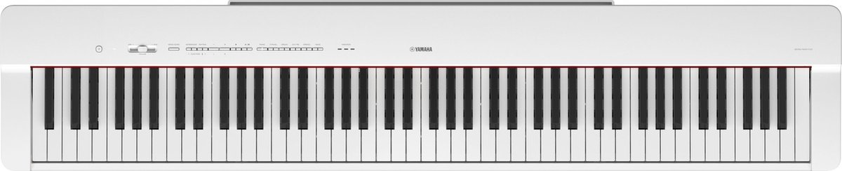 Yamaha P-225W Stagepiano weiß, transportables Digitalpiano mit Lautsprechern