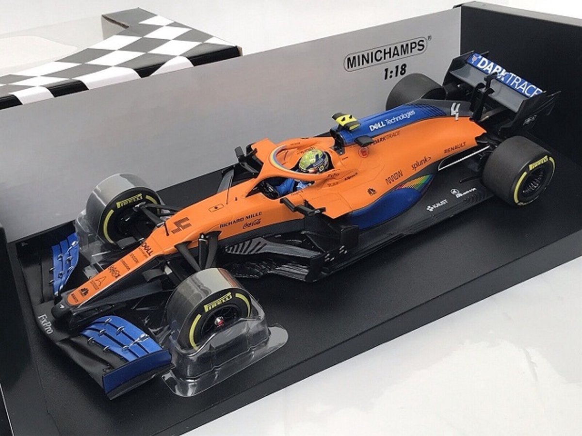 McLaren Renault MCL35 - Lando Norris - 3. Platz Österreich GP 2020 1:18