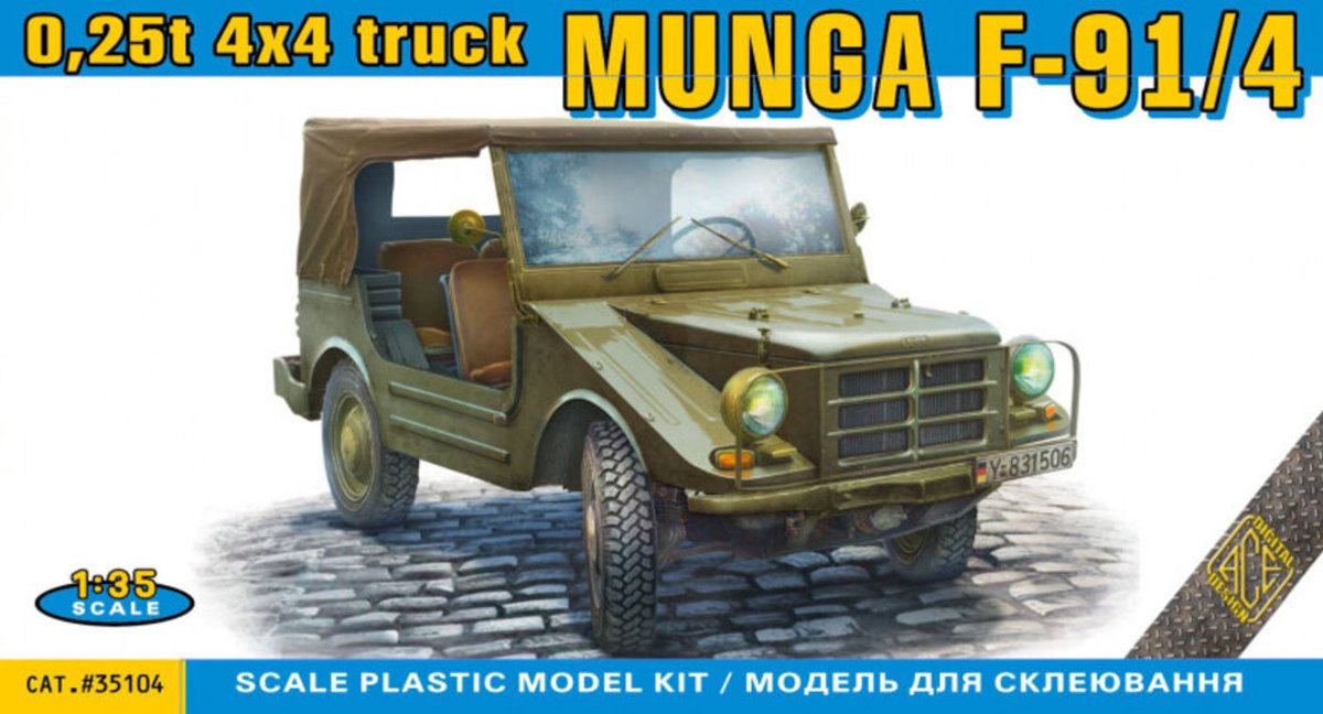 MUNGA F91/4 0.25t 4x4 truck