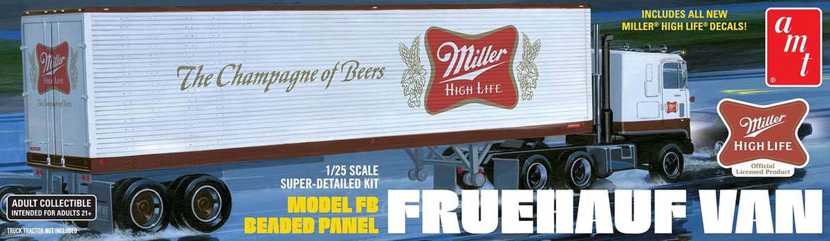 Fruehauf 40' Semi Trailer (Miller Beer)