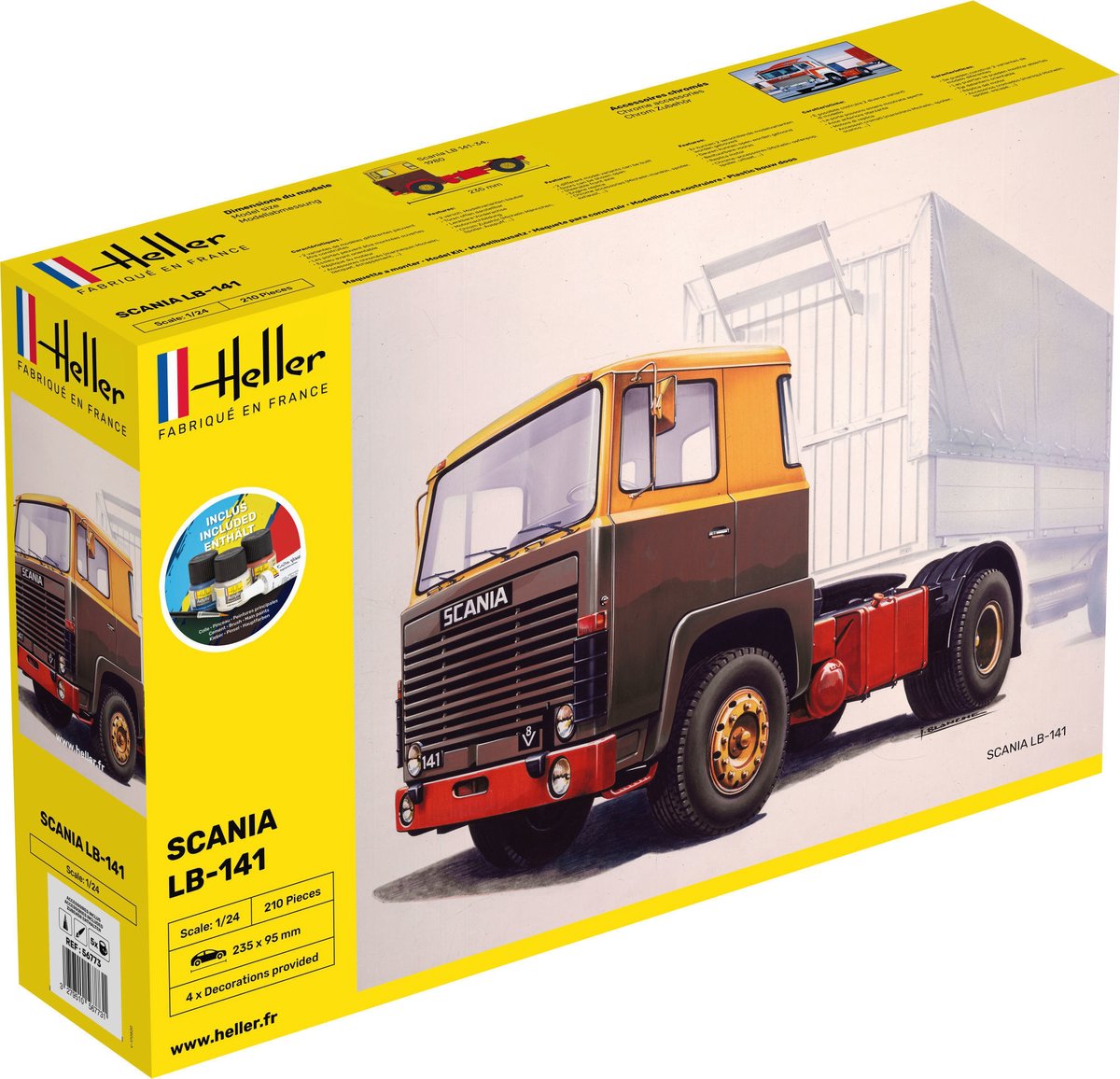 Truck Scania LB-141 - Starter Kit
