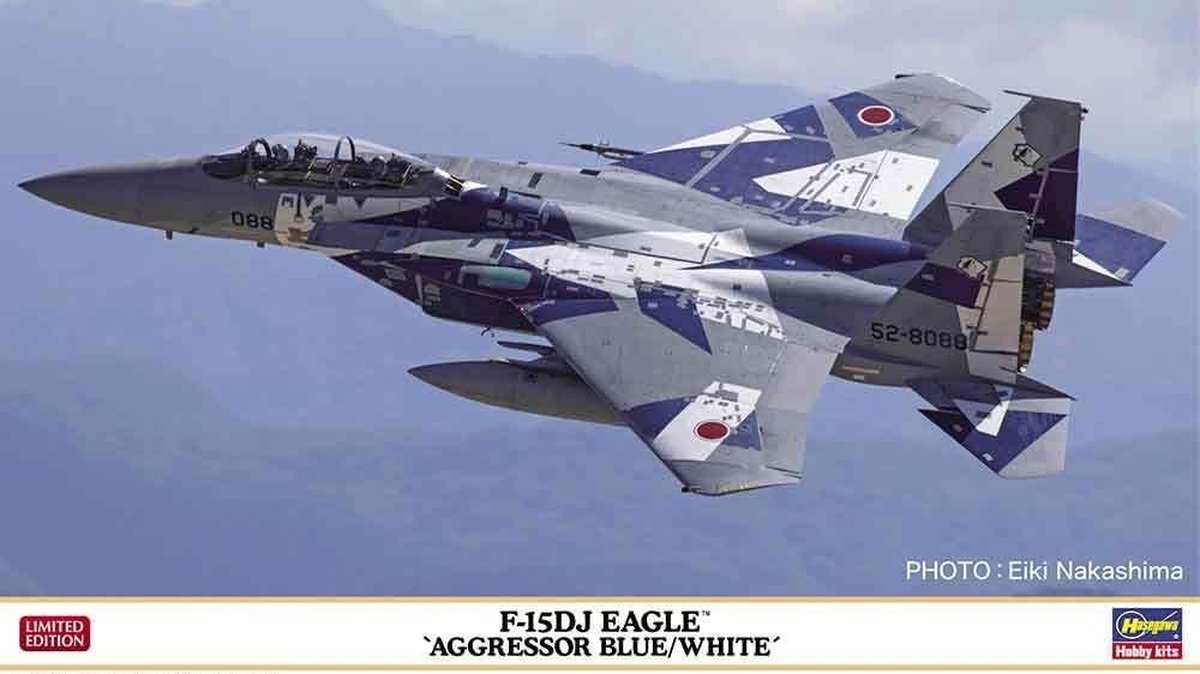 F-15DJ Eagle Aggressor blue & white