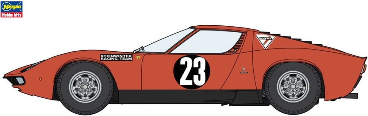Lamborghini Miura P400, Hockenheimring 1968