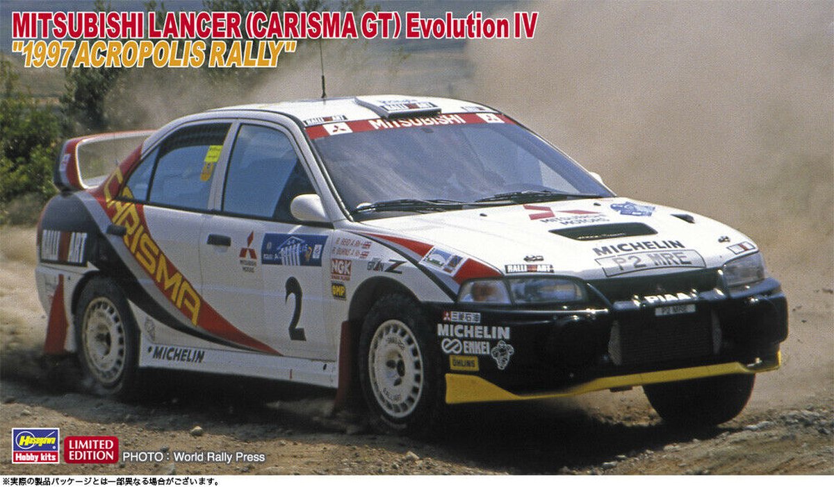Mitsubishi Lancer Carisma GT, Evo IV, 1997 Acropolis Rally