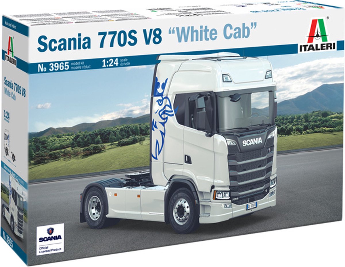 Scania 770 S V8 White Cab