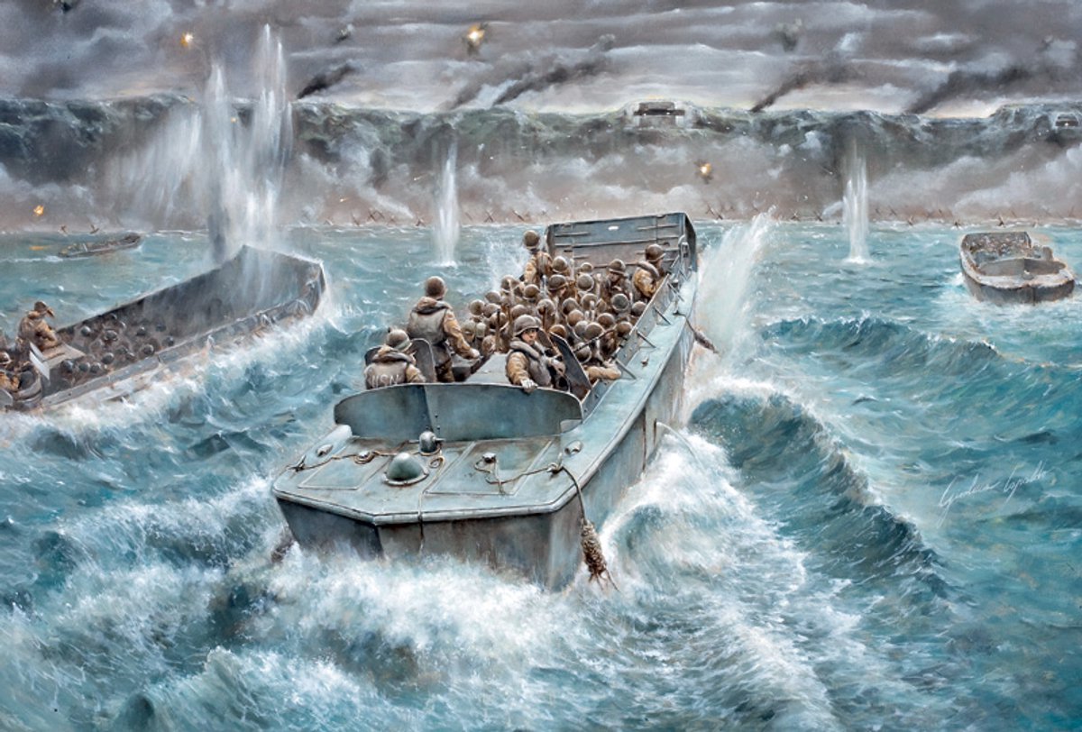 LCVP mit US Infanterie