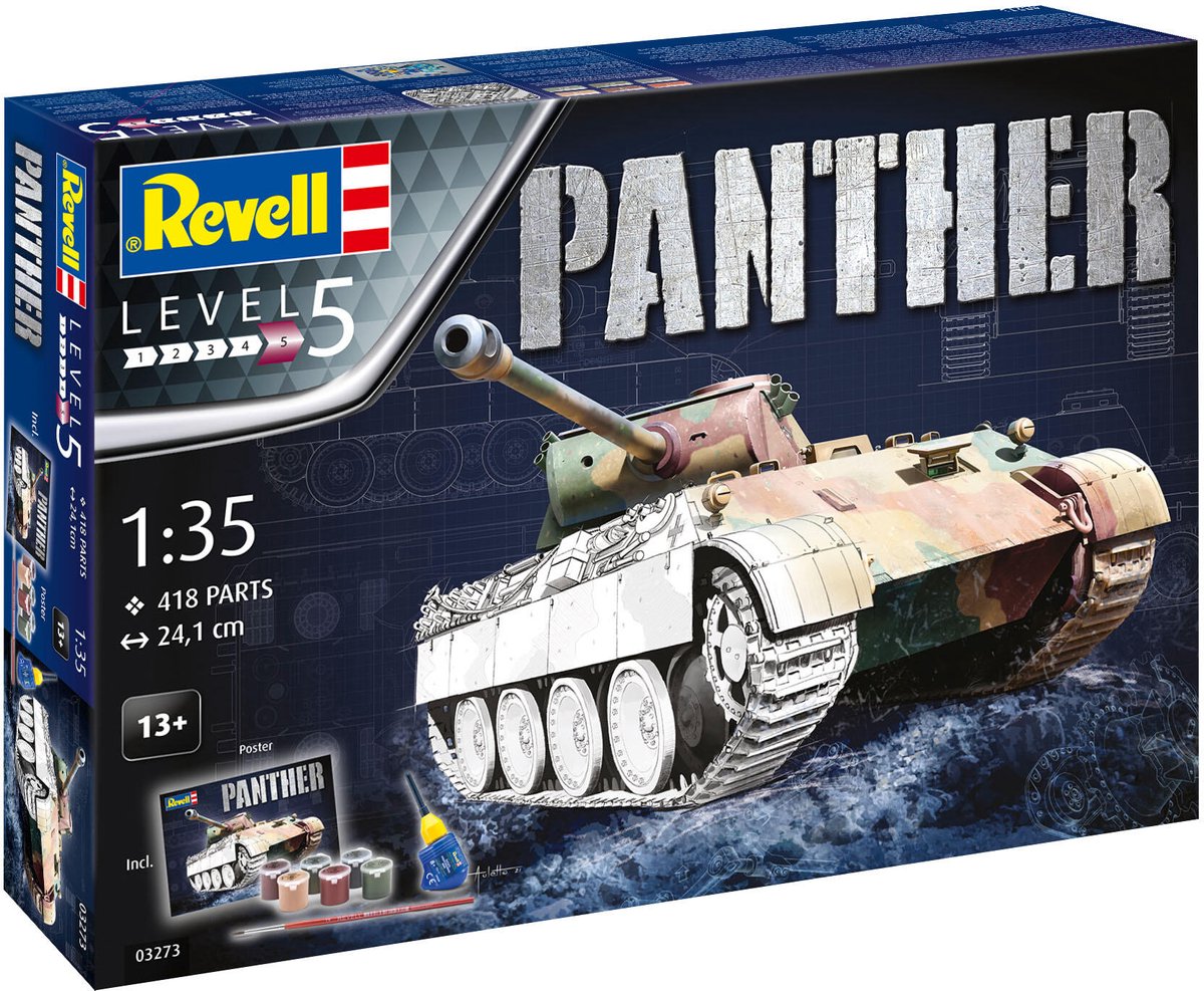 Geschenkset Panther Ausf. D
