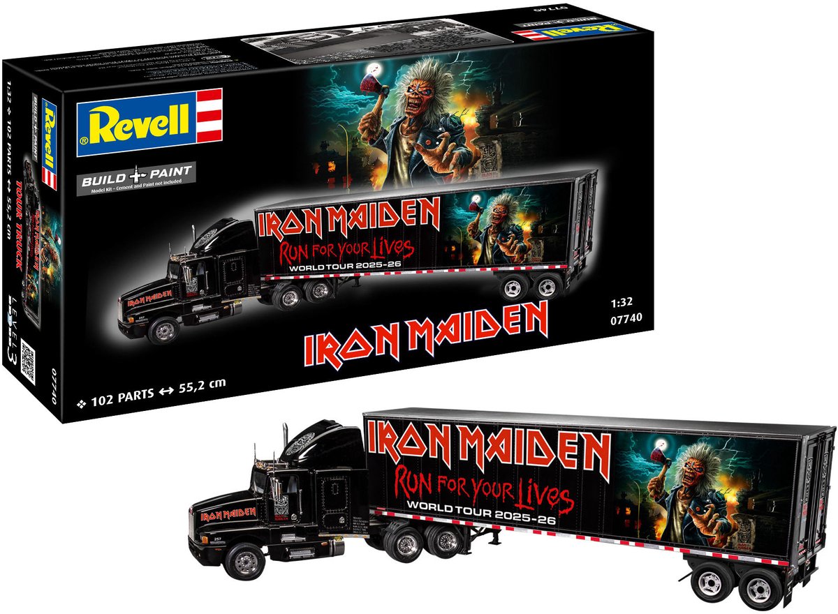 Tour Truck - Iron Maiden - 50th Anniversary
