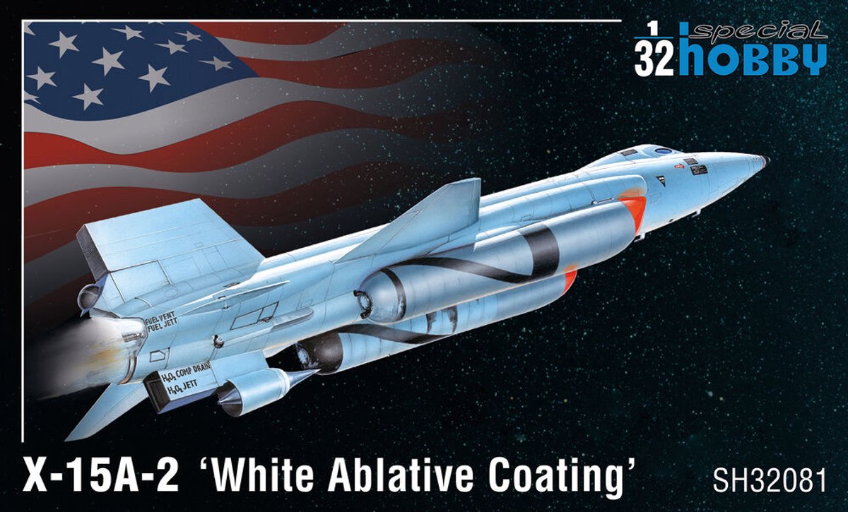 X-15A-2 White Ablative Coating