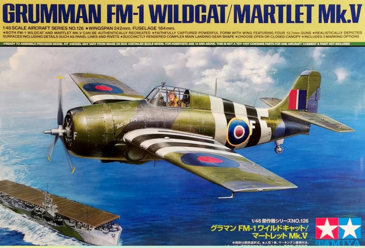 US Grumman FM-1 Wildcat / Martlet Mk.V
