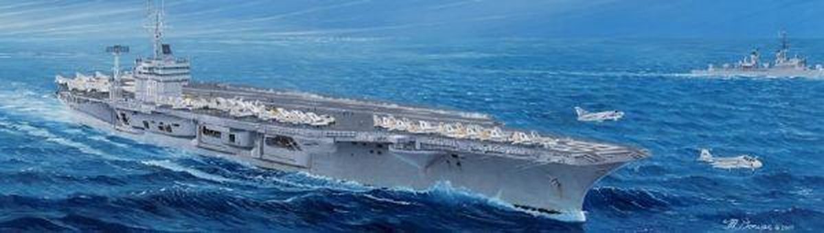 Flugzeugträger USS Nimitz CVN-68 1975