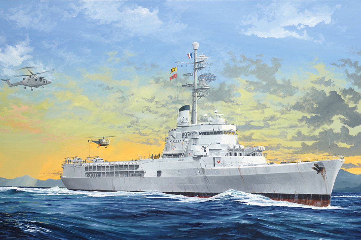 French Navy Helicopter Cruiser Jeanne d´Arc 2008