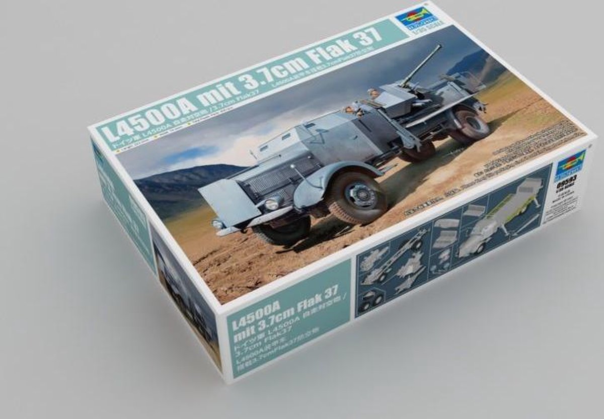L4500A mit 3.7cm Flak 37