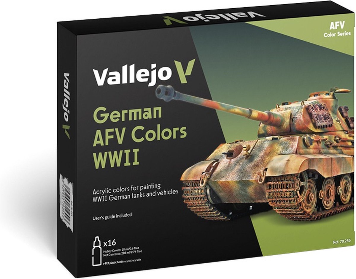 Farb-Set AFV Color WWII - 16 x 18 ml