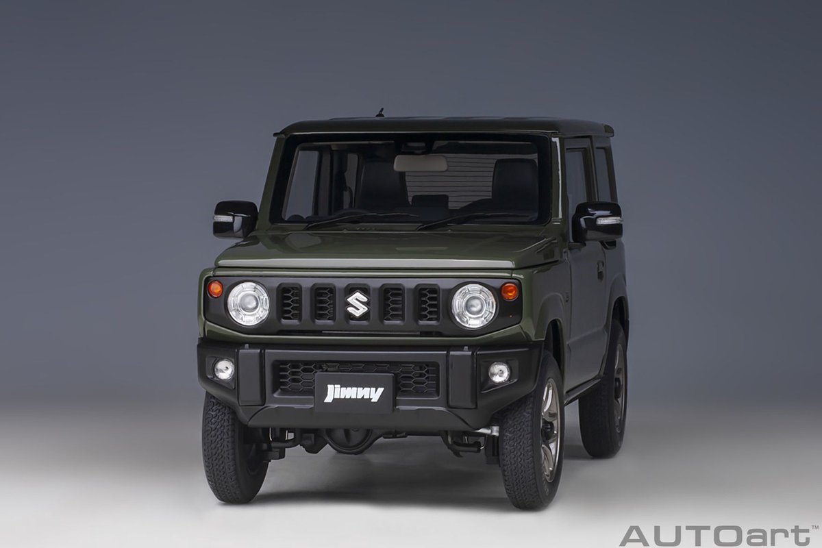 Suzuki Jimny (JB64) RHD Baujahr 2018 dunkelgrün 1:18 AUTOart