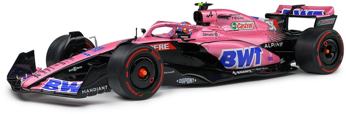 Esteban Ocon Alpine A522 #31 6th Saudi Arabien GP Formel 1 2022 1:18 Solido