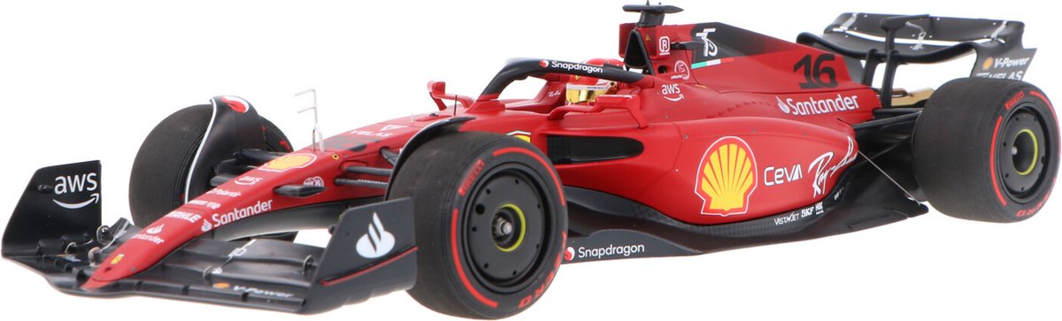 Charles Leclerc Ferrari F1-75 #16 Sieger Bahrain GP Formel 1 2022 1:18 BBR