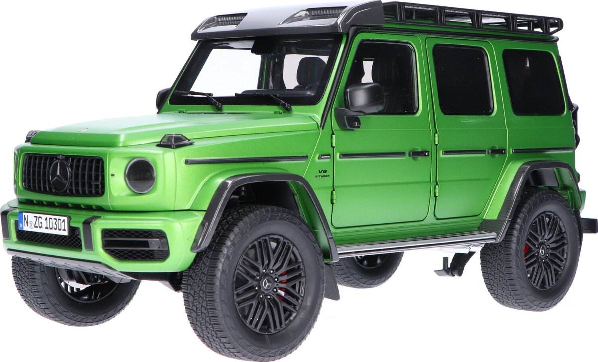 Mercedes-Benz G63 (W463) 4x4 AMG Offroad Baujahr 2022 green hell magno 1:12 NZG