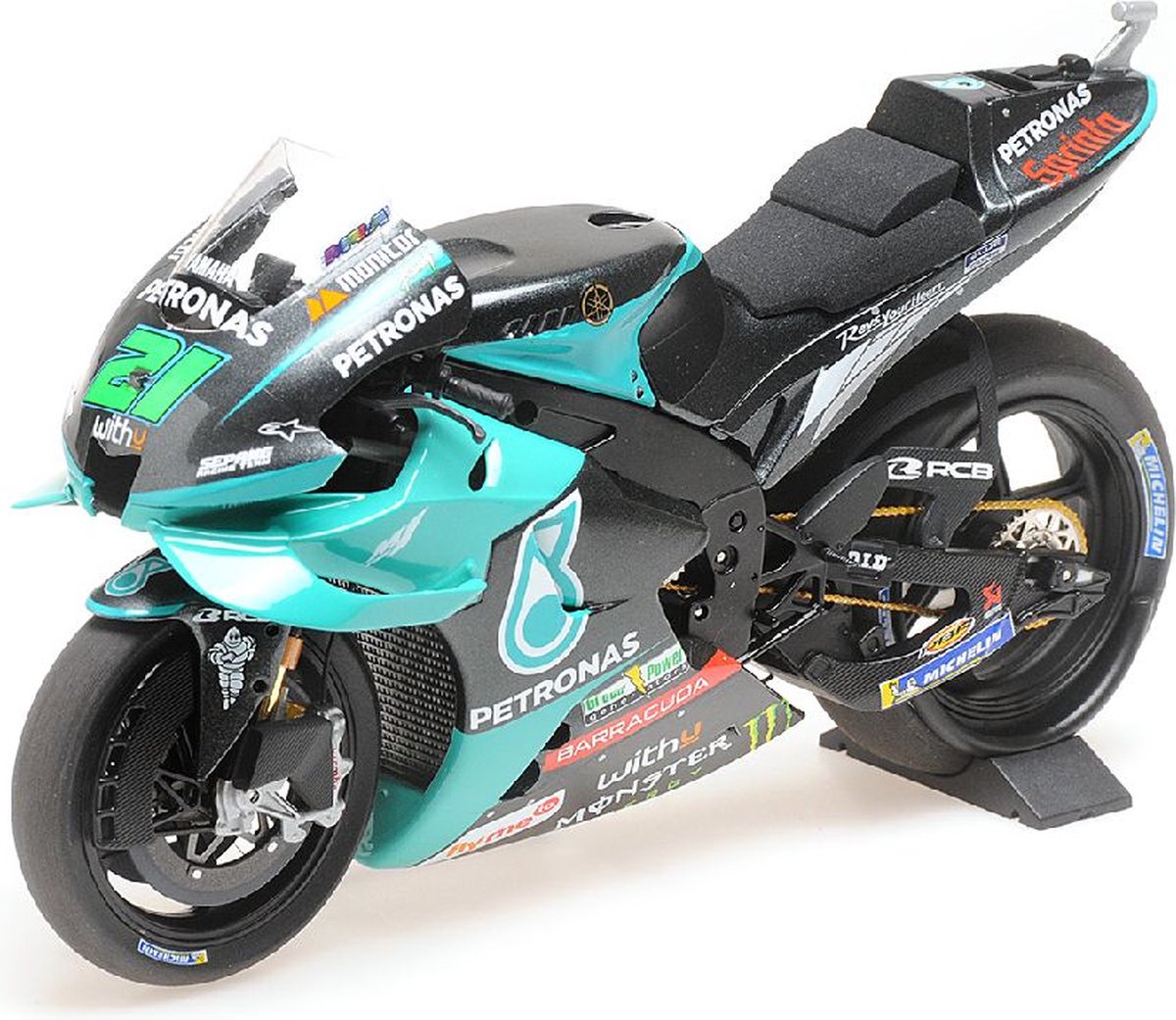 Franco Morbidelli Yamaha YZR-M1 #21 MotoGP 2021 1:12 Minichamps