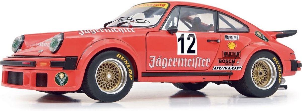 Porsche 934 RSR Jägermeister #12 Sieger Eifelrennen DRM 1976 1:18 Schuco