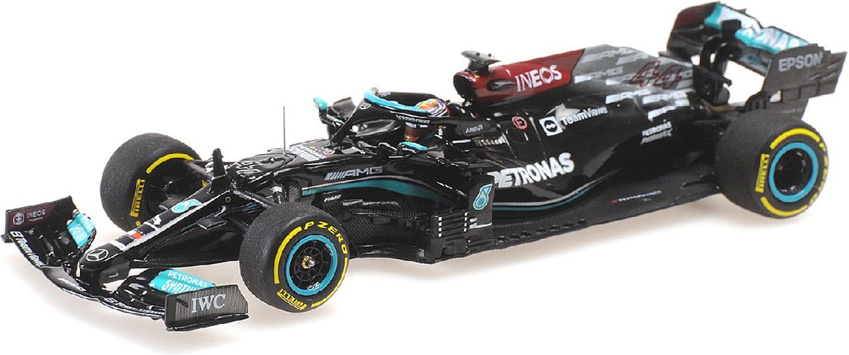 Lewis Hamilton Mercedes-AMG F1 W12 #44 Sieger Katar GP Formel 1 2021 1:43 Minichamps