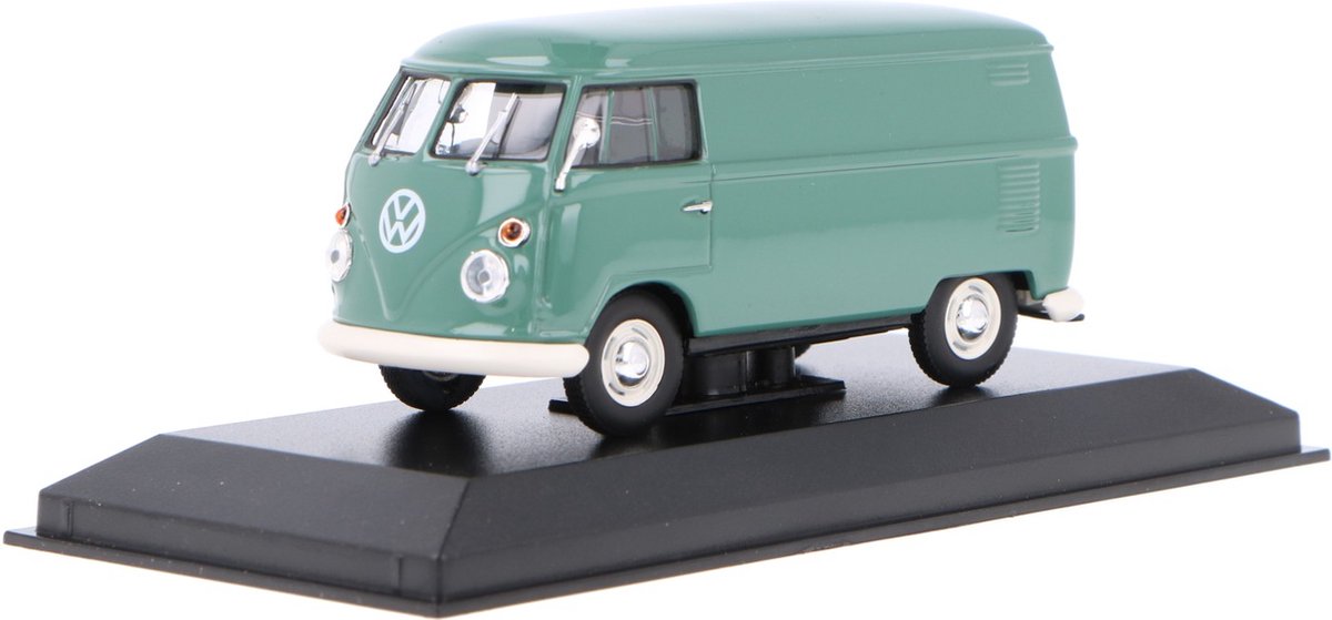 Volkswagen VW T1 Kastenwagen Baujahr 1963 dunkelgrün 1:43 Minichamps