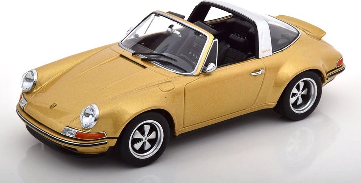 Porsche 911 Targa Singer Design gold metallic 1:18 KK-Scale