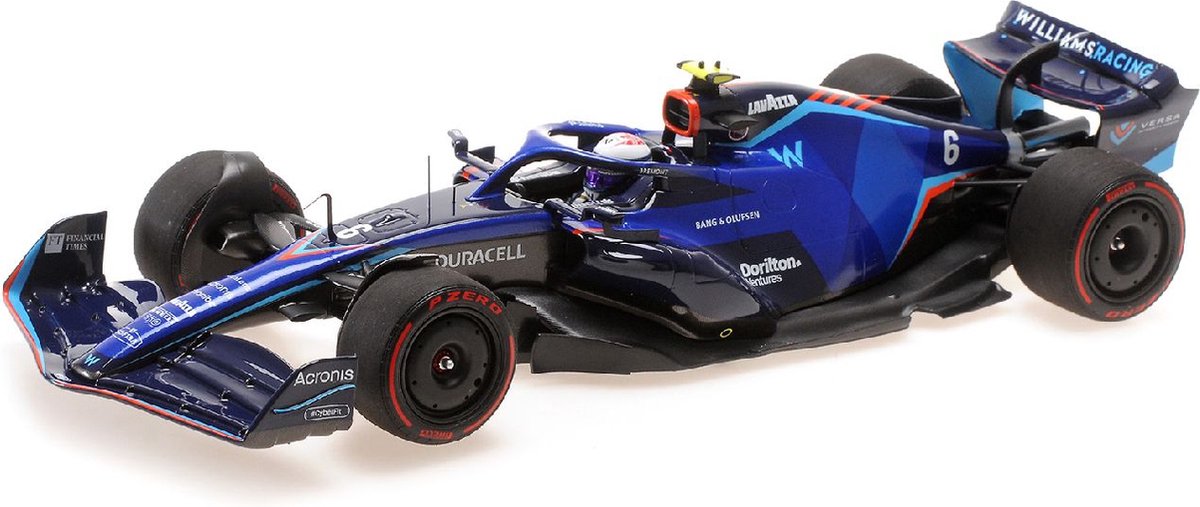 Nicholas Latifi Williams FW44 #6 Bahrain GP Formel 1 2022 1:18 Minichamps